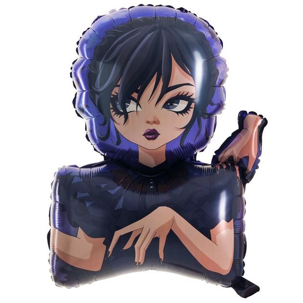 К Шар фигура Мрачная девочка танцующая 33"/84 СМ(БГ-31)