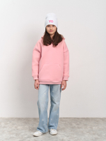 Толстовка с капюшоном для девочки  "Basic" розовый