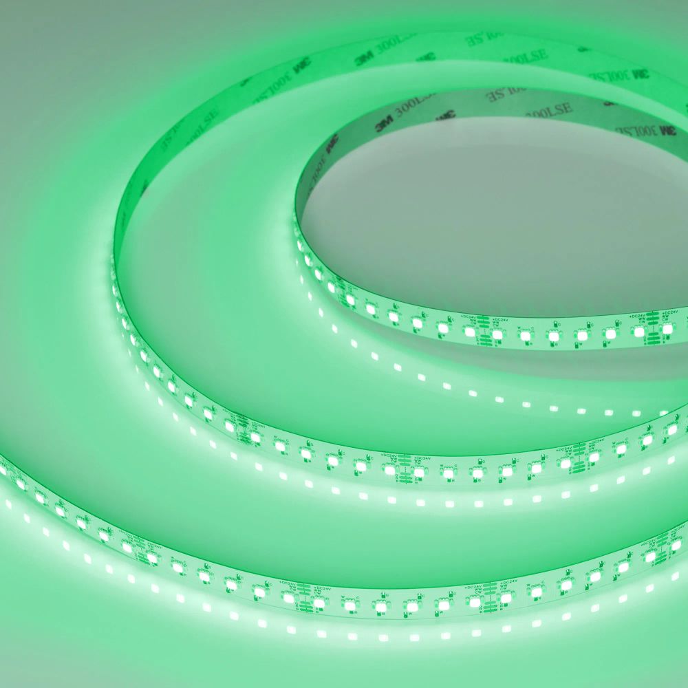 Светодиодная лента RT-AM360-12mm 24V RGBW-MIX (24 W/m, IP20, 2835/2210, 5m) (Arlight, -) 044036