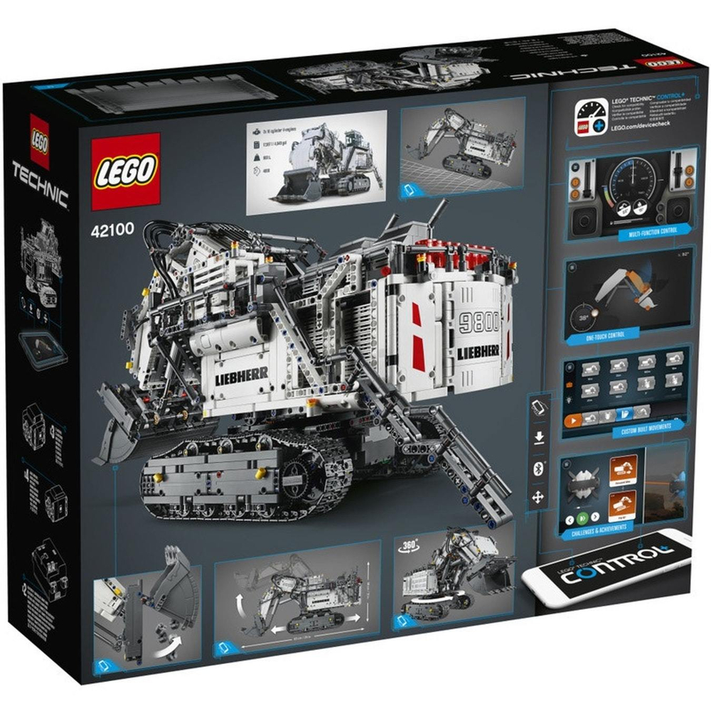 LEGO Technic: Экскаватор Liebherr R 9800 42100 — Liebherr R 9800 — Лего Техник