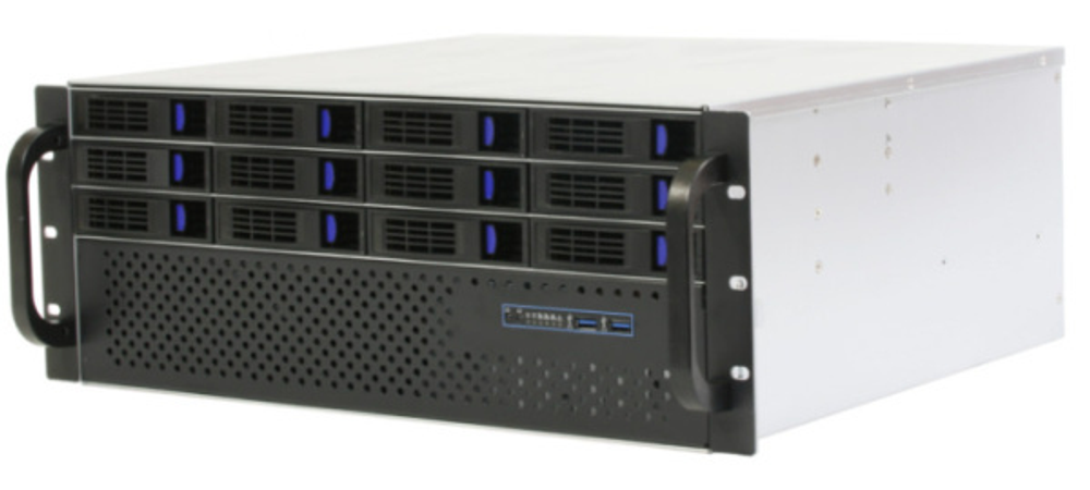 Корпус серверный 4U Procase ES412XS-SATA3-B-0
