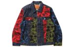 A Bathing Ape X Levi S Camo Trucker Куртка
