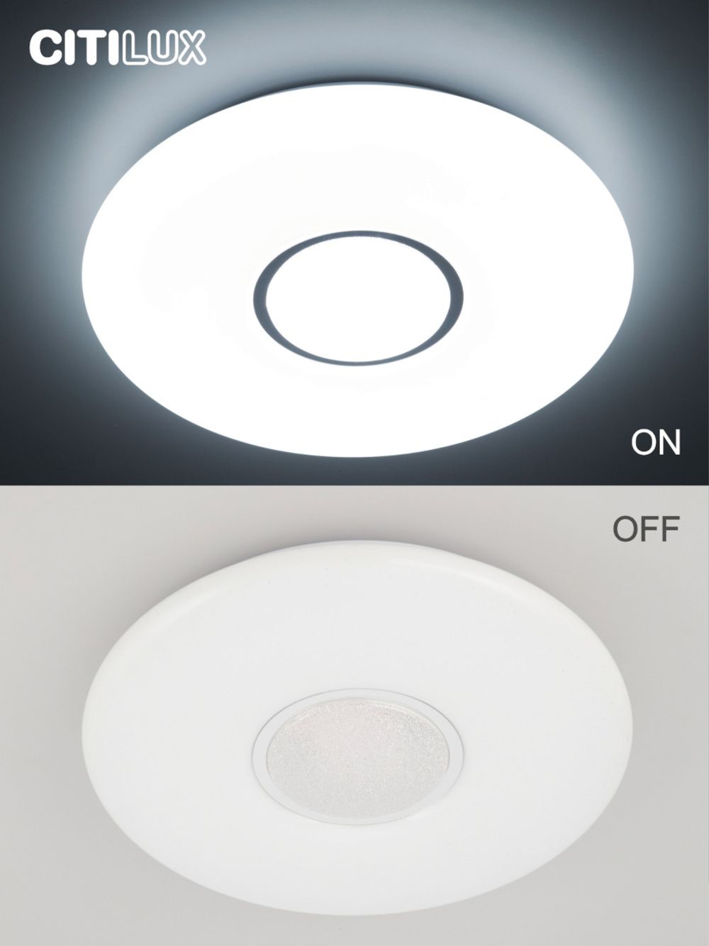 Citilux Санта CL723480G RGB Люстра светодиодная с пультом