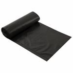 Мешки для мусора 240 л черные, в рулоне 10 шт., пвд 30 мкм, 90x130 см, ЛЮБАША , 608916