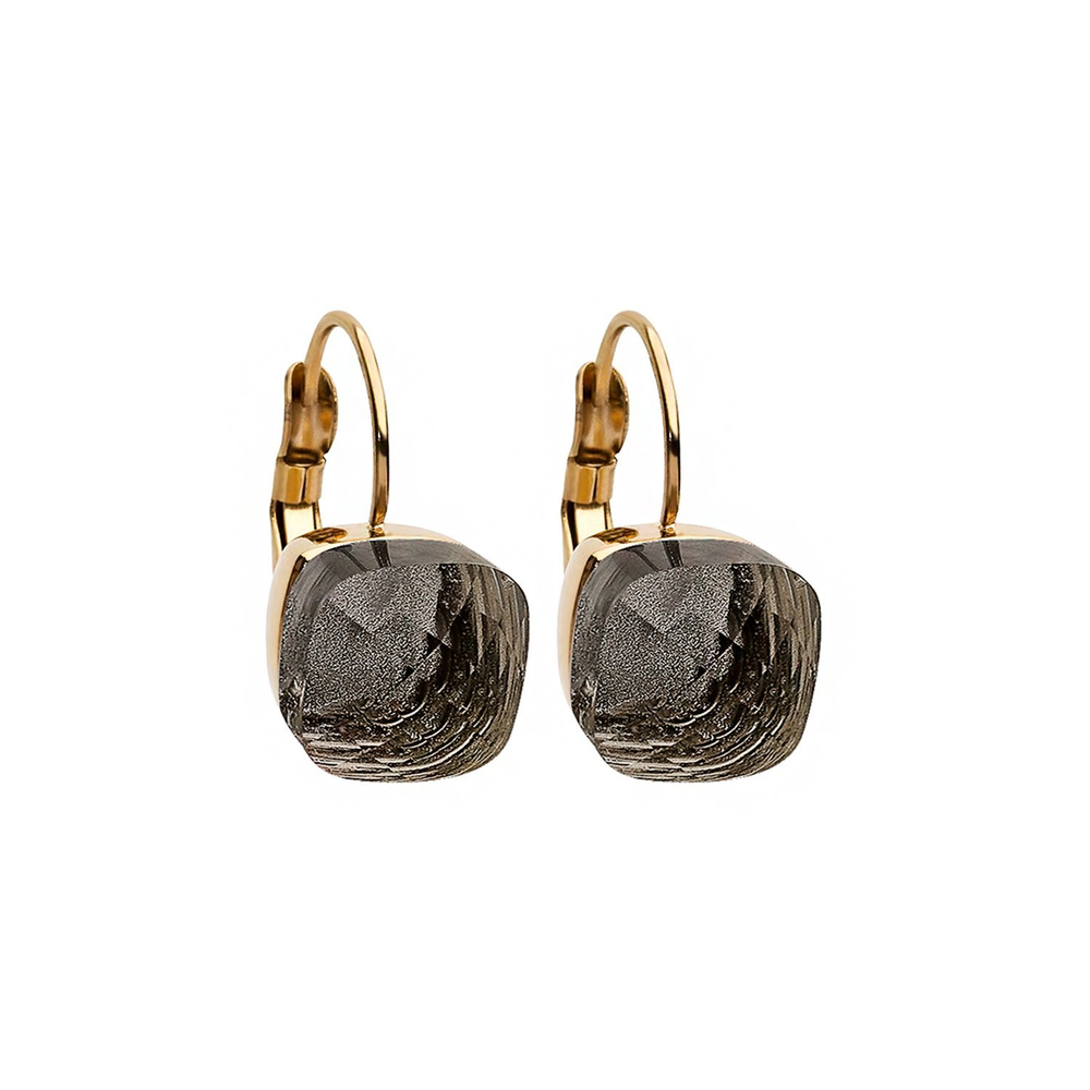 Серьги Qudo Firenze anthrazit 304001 BR/G