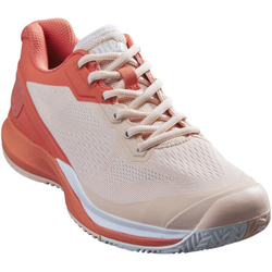 Женские Кроссовки теннисные Wilson Rush Pro 3.5 W - tropical peach/hot coral/wht