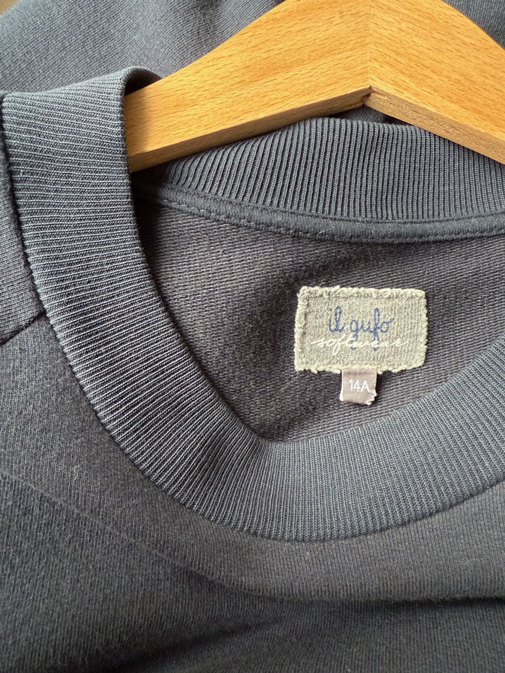 Хлопковое платье-толстовка Il Gufo , 164