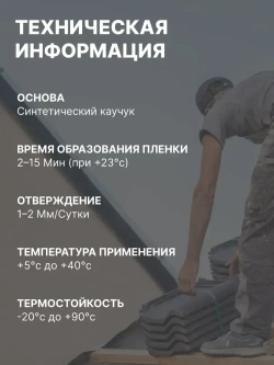 Tytan, Герметик каучуковый кровельный 310 мл, бесцветный