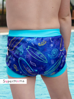 Подгузник трусики для плавания бассейна многоразовый