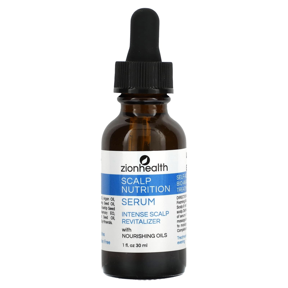 Zion Health, Питательная сыворотка для кожи головы, 30 мл (1 жидк. унц.)
