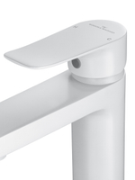 Смеситель для раковины WONZON & WOGHAND Blend, Белый матовый (WW-A40222-MW)