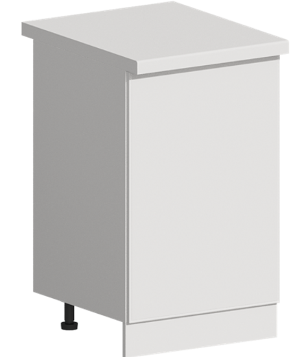 Кухня Модуль ШН 500 Графит / Белый Софт