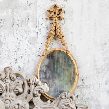 Зеркало настенное Объект мечты Зазеркалье Аморет антик беж OM-21061702