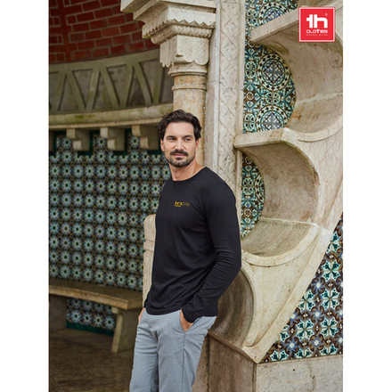 THC BUCHAREST. Мужская футболка с длинным рукавом