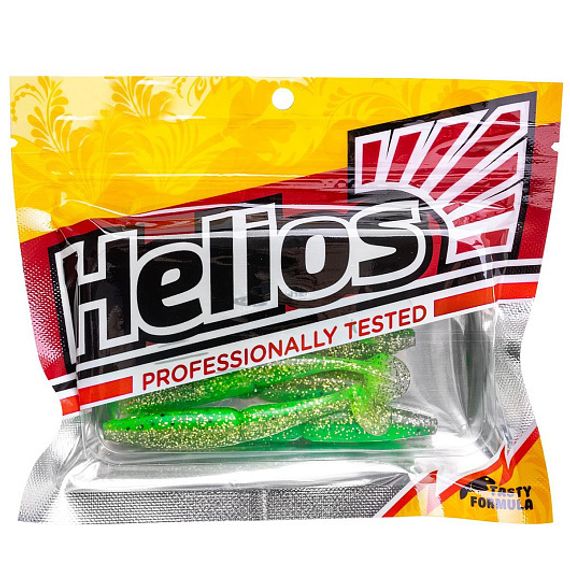 Виброхвост Guru 3,0&#39;/7,62 см Green Peas 9шт. (HS-29-051) Helios