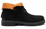 Timberland Roll Top Treadlight Wide Fit Boot "Black Nubuck"