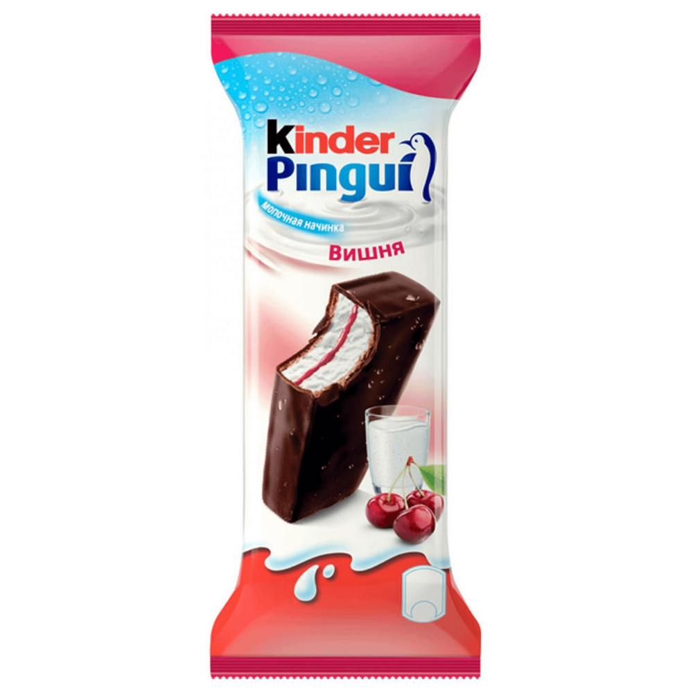 Пирожное бисквитное Kinder Pingui вишня 30 гр