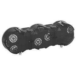 Коробка установочная ЭРА KUP-3-70-45 черная 3х местная 212х70х45мм для полых стен саморезы металлические лапки IP20