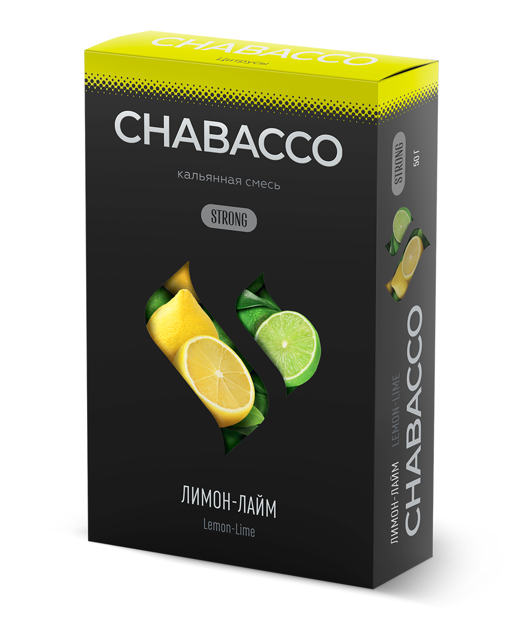 Chabacco Strong - Lemon-Lime (50g)