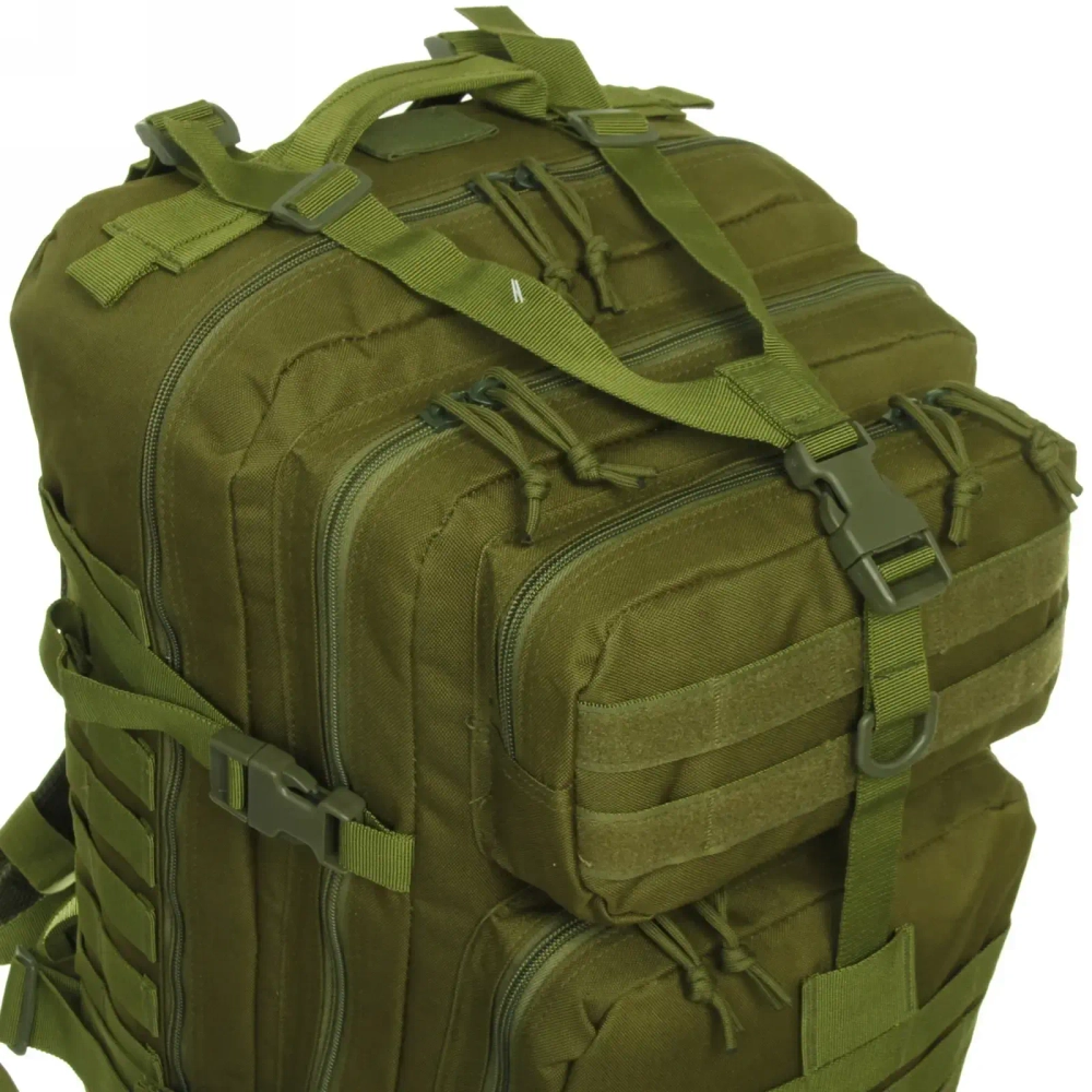 Рюкзак туристический 40л, цвет зеленый,D3