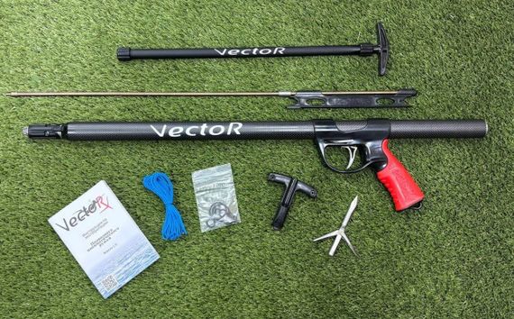 Ружье Vector Титан-Карбон 700 со смещением рукояти на 2/3 (с регулятором боя)