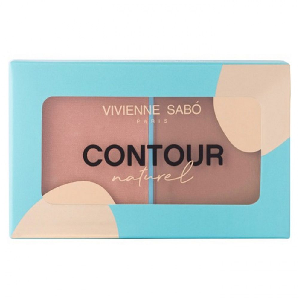 Палетка для контуринга лица VIVIENNE SABO Contour Naturel - 04