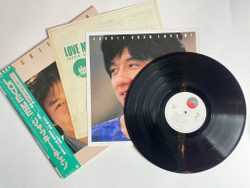 Винтажная виниловая пластинка LP Jackie Chan Love Me (Japan 1984) (Obi)