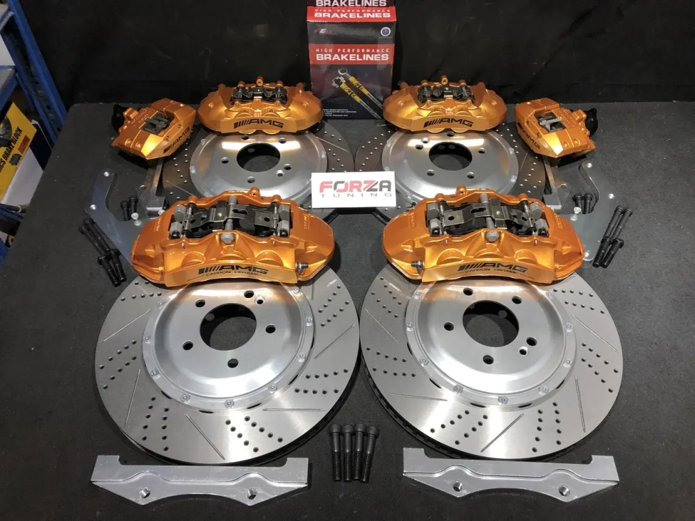 Усиленная тормозная система для Lexus GX (J120) 2002-2009 Лексус