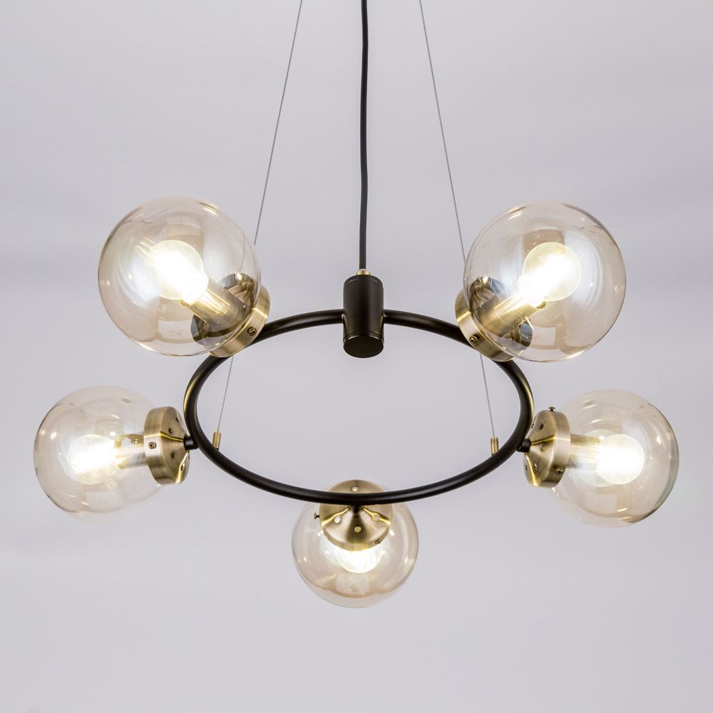 Citilux Планета CL105155 Люстра подвесная Бронза