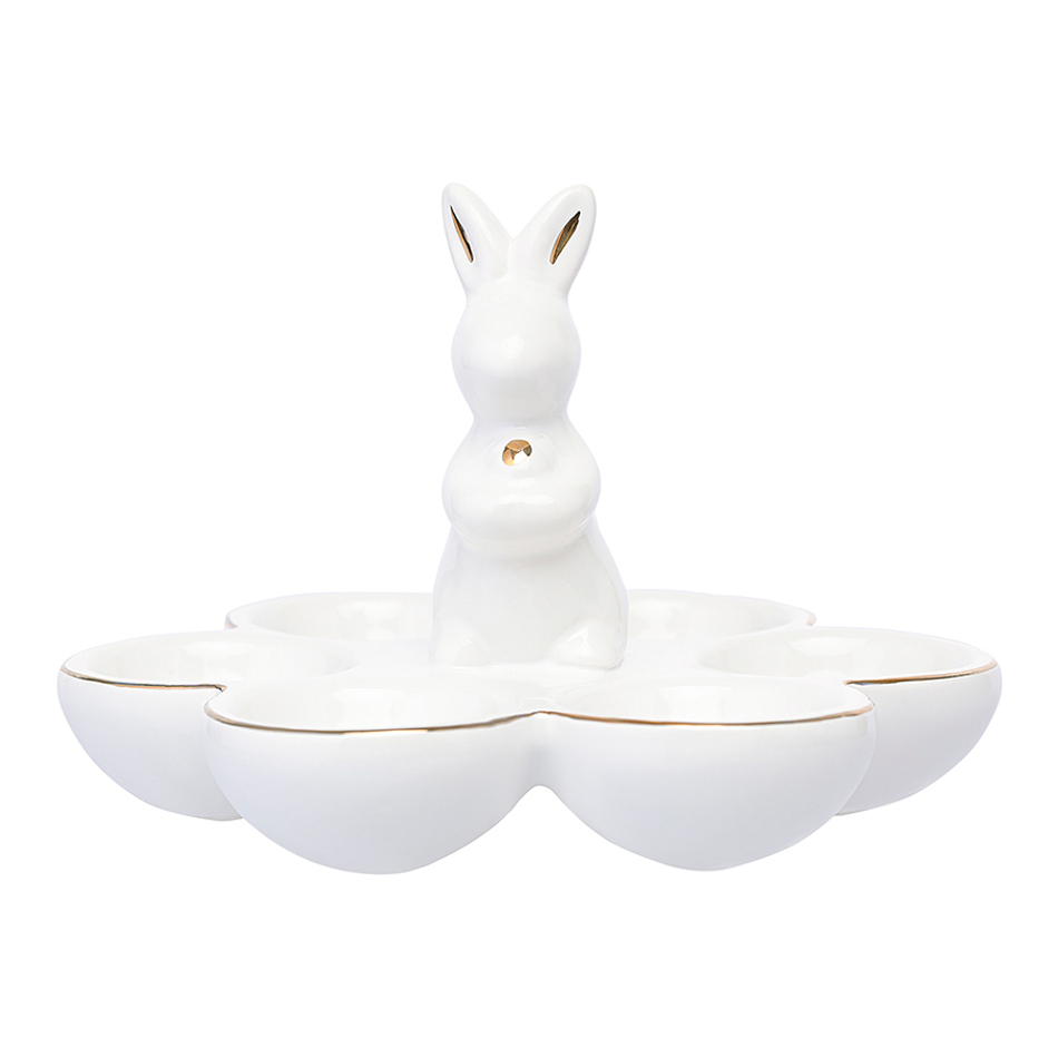 Подставка для яиц easter bunny из коллекции essential, 17х17x12,5 см