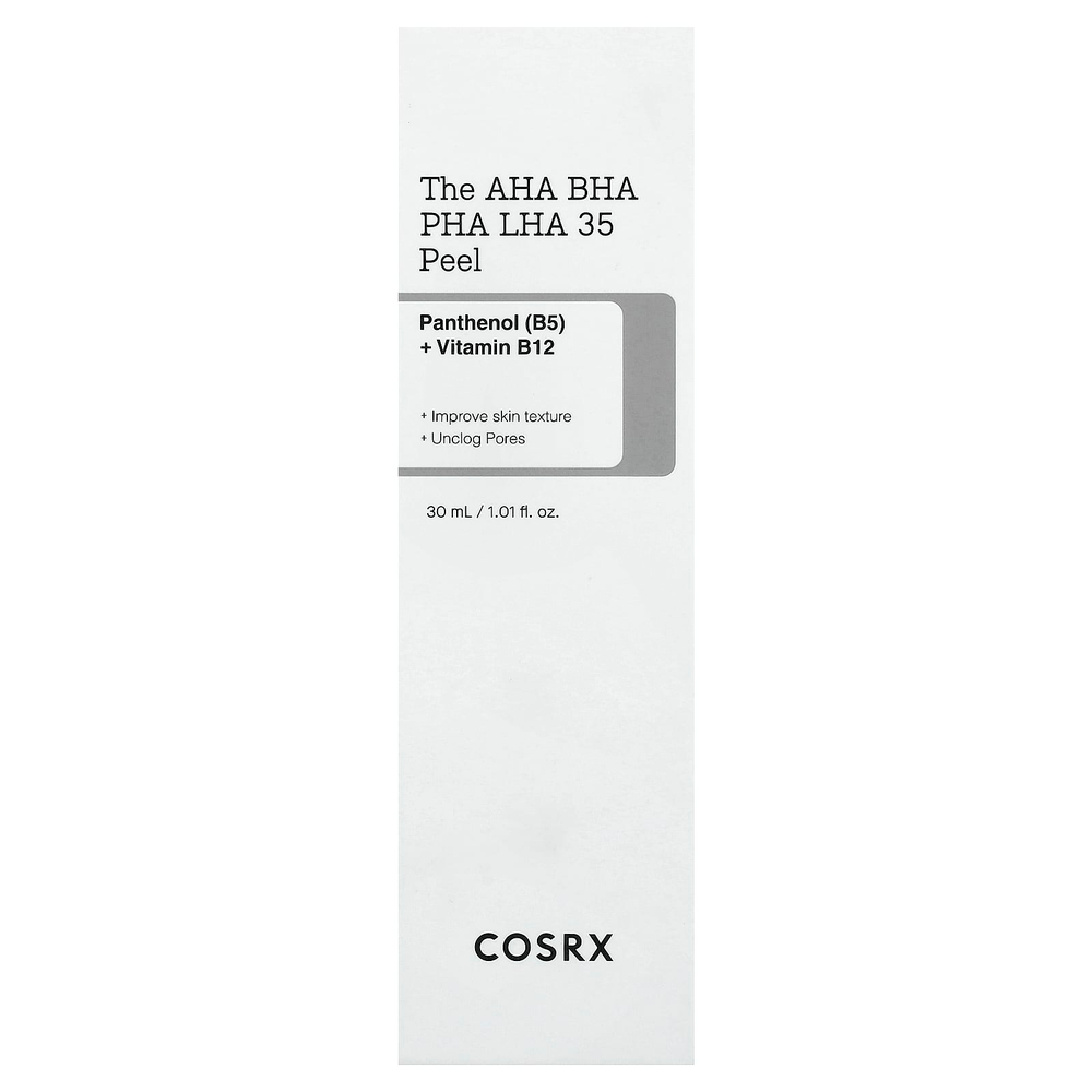 CosRx, The 35 Peel, АГК, БГК, ПГК и ЛГК, 30 мл (1,01 жидк. унции)