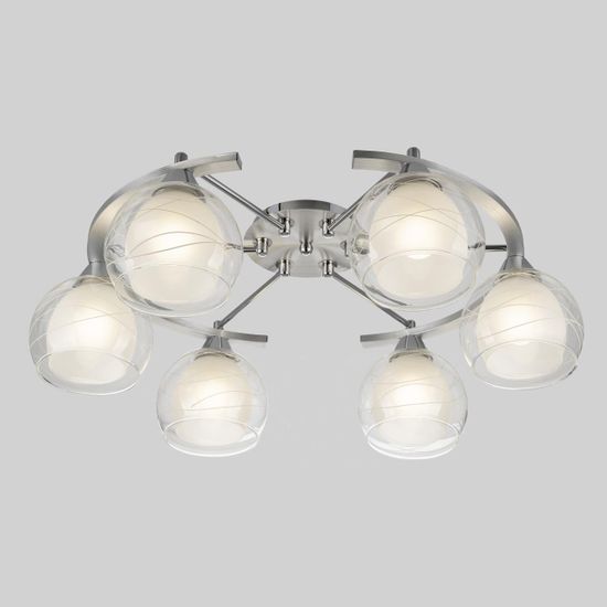 CL157162 Буги Алюм+Хром Св-к Люстра