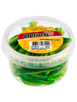 Виброхвост несъедобный Helios Catcher 2,75"/7 см Phosphorus 100шт. (HS-1-041-N)