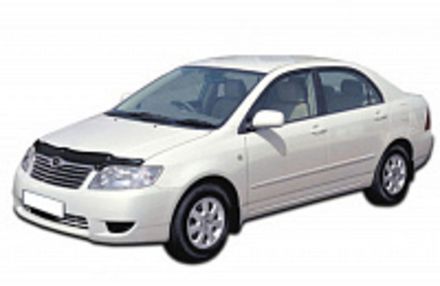 Чехлы на Corolla (2000 - 2008 г.в. (E120, E130) Задняя спинка 40 на 60, сиденье единое)