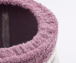 Ведро для мусора в ванную 20 Old Florence Buratto розовое  Италия