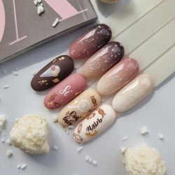 бежевый гель лак