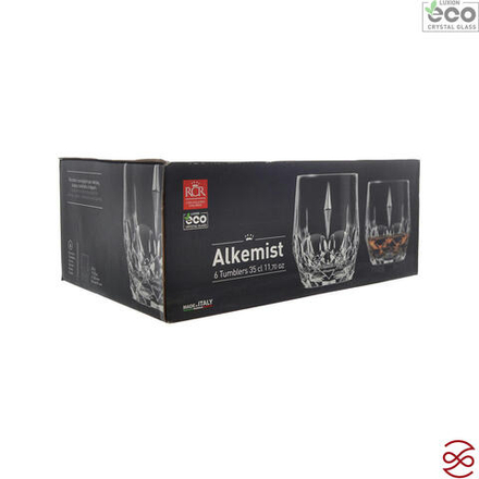 Набор стаканов для виски RCR Alkemist 340мл (6 шт)