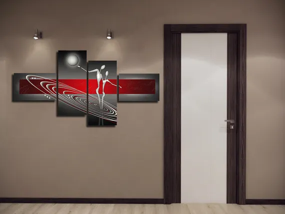 Модульная картина "Планета любви"