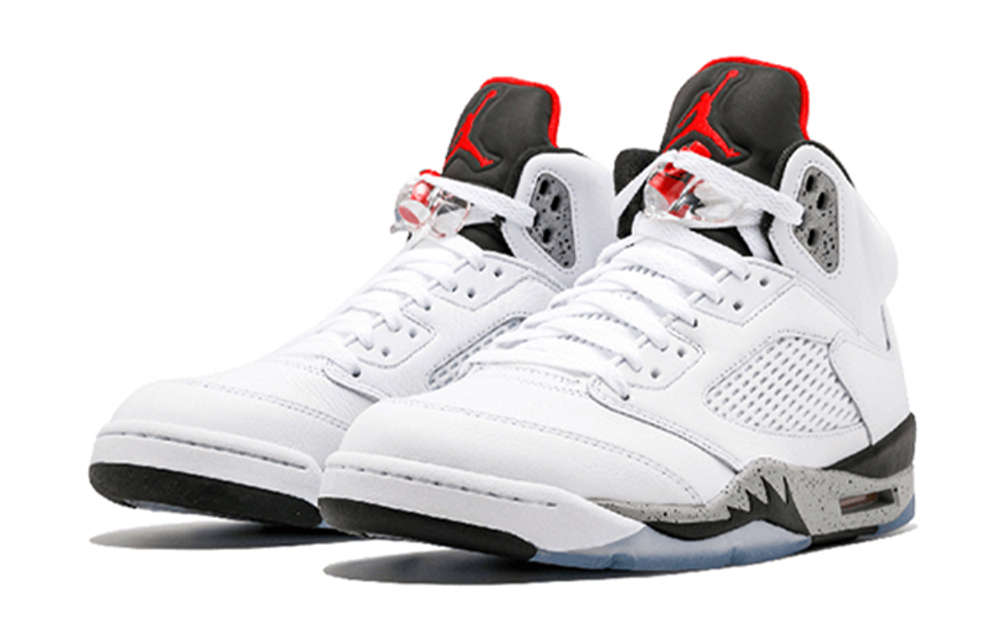 Кроссовки Jordan Air Jordan 5 Retro White Cement (Женская размерная сетка)