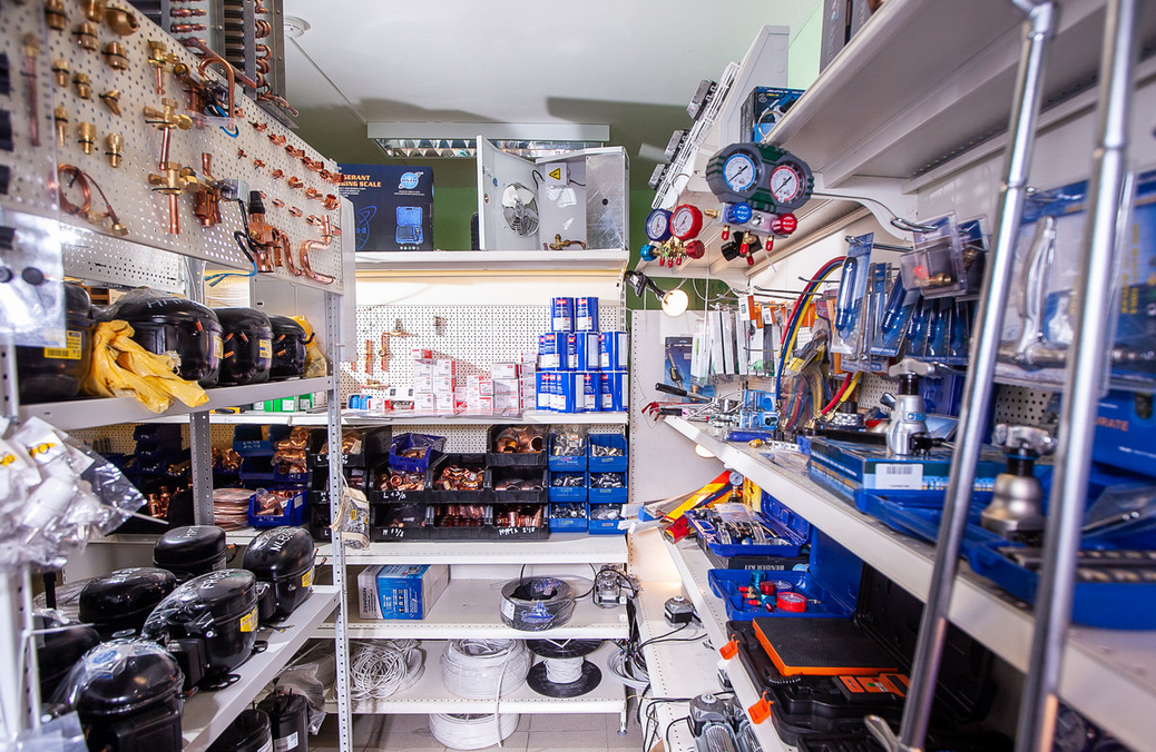 Большой выбор комплектующих