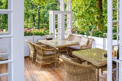 Сицилия, плетеный стул из искусственного ротанга, цвет соломенный