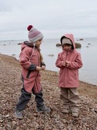 Парка Softshell демисезонная "Пепельная роза"