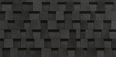 Ламинированная черепица Серия Dragon Standard, тёмно-серый