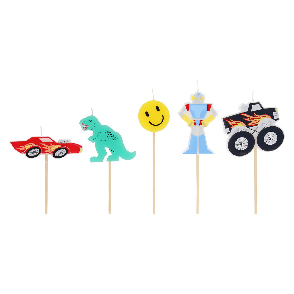 Свечи "Toy Box Party" 5 шт