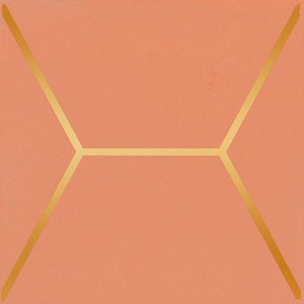 Декор Витраж OP/D181/17066 оранжевый