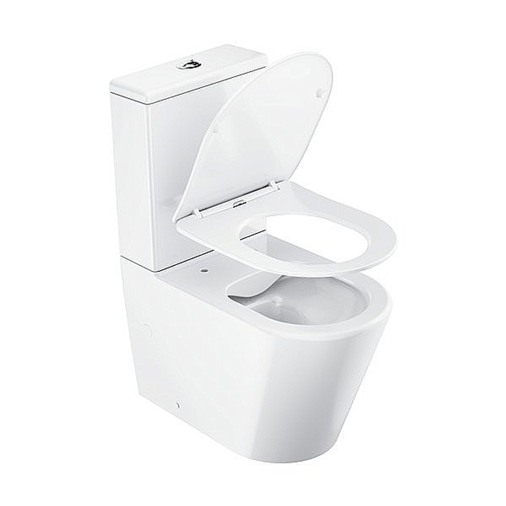 Унитаз Ravak Elegant X01872 белый, с крышкой микролифт, с бачком