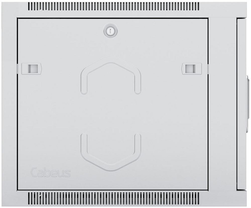 Шкаф настенный 19", 12U Cabeus SH-05F-12U60/35m-R