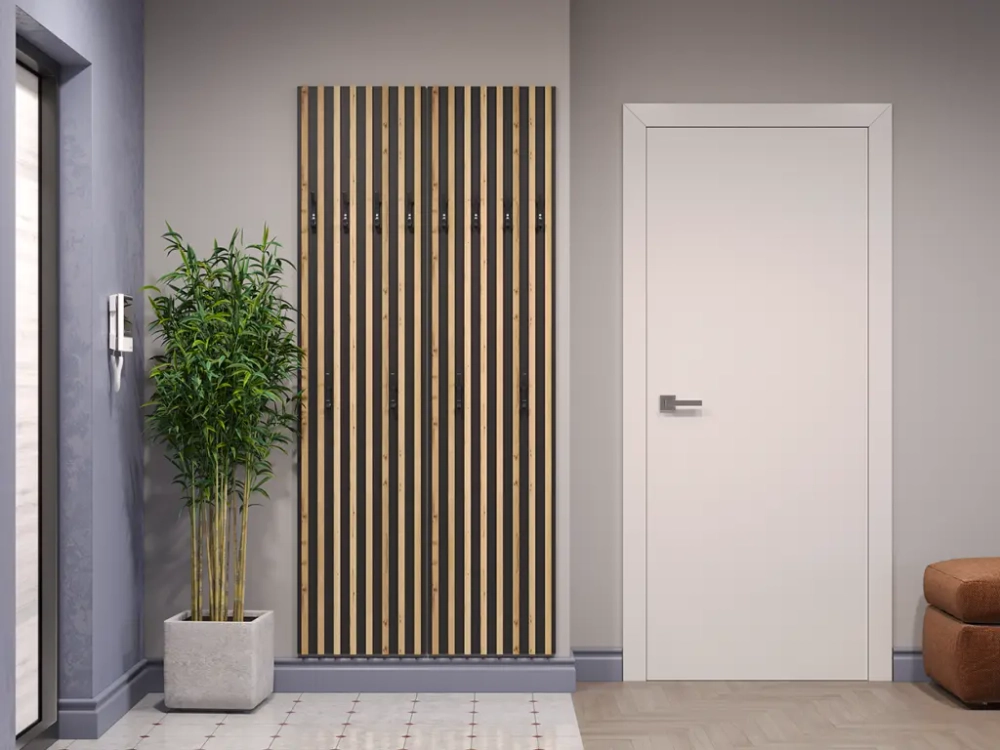 Аэлита Вешалка Дуб вотан/Черный