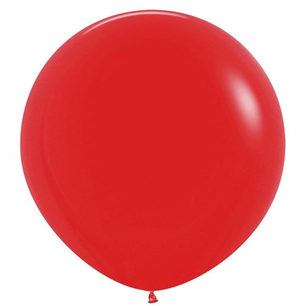 Воздушный шар Sempertex, цвет 015 пастель, красный, 1 шт. размер 36&quot;