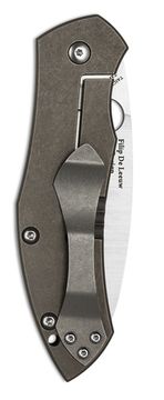 Складной нож Spyderco Myrtle C194CFTIP c клинком из стали CPM-S30V, рукоять титан